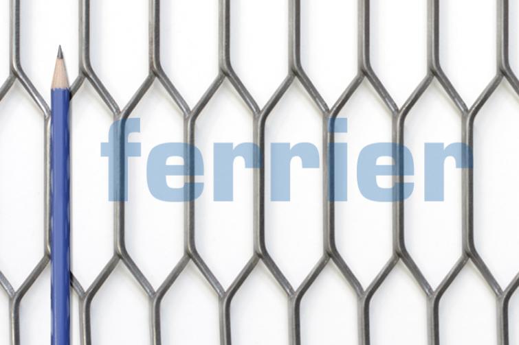 Ferrier Design expanded
Pattern: Ampliato MS 0050
Material: mild steel (unfinished)