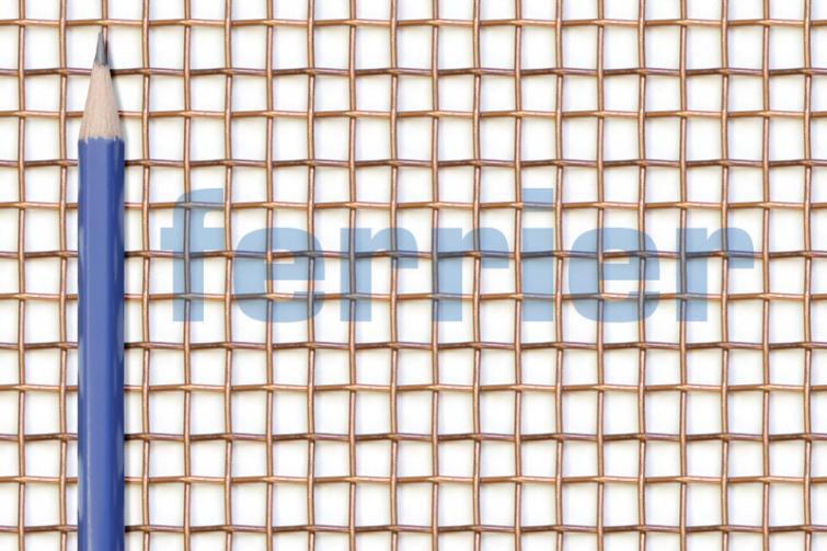 Ferrier Design weavemesh
Pattern: 44047
Material: C110 Copper