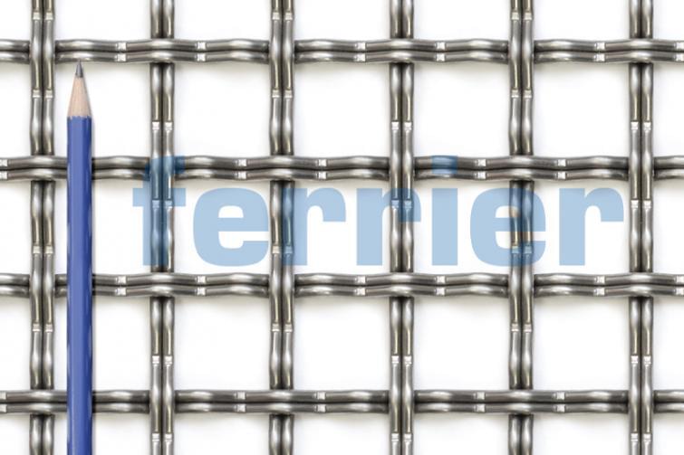 Ferrier Design weavemesh
Pattern: Doppio SS75
Material: 304 Stainless steel 